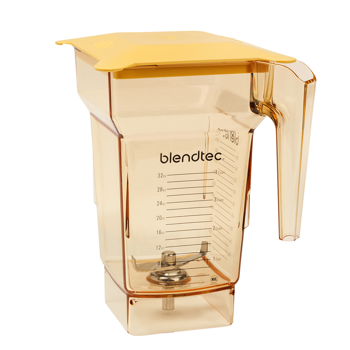 FourSide Jar Yellow, 1 l (incl. Hard Lid)