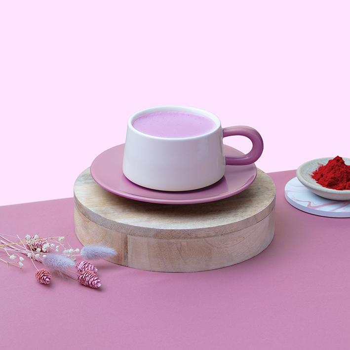 Pink Latte Powder  Pink Latte Powder