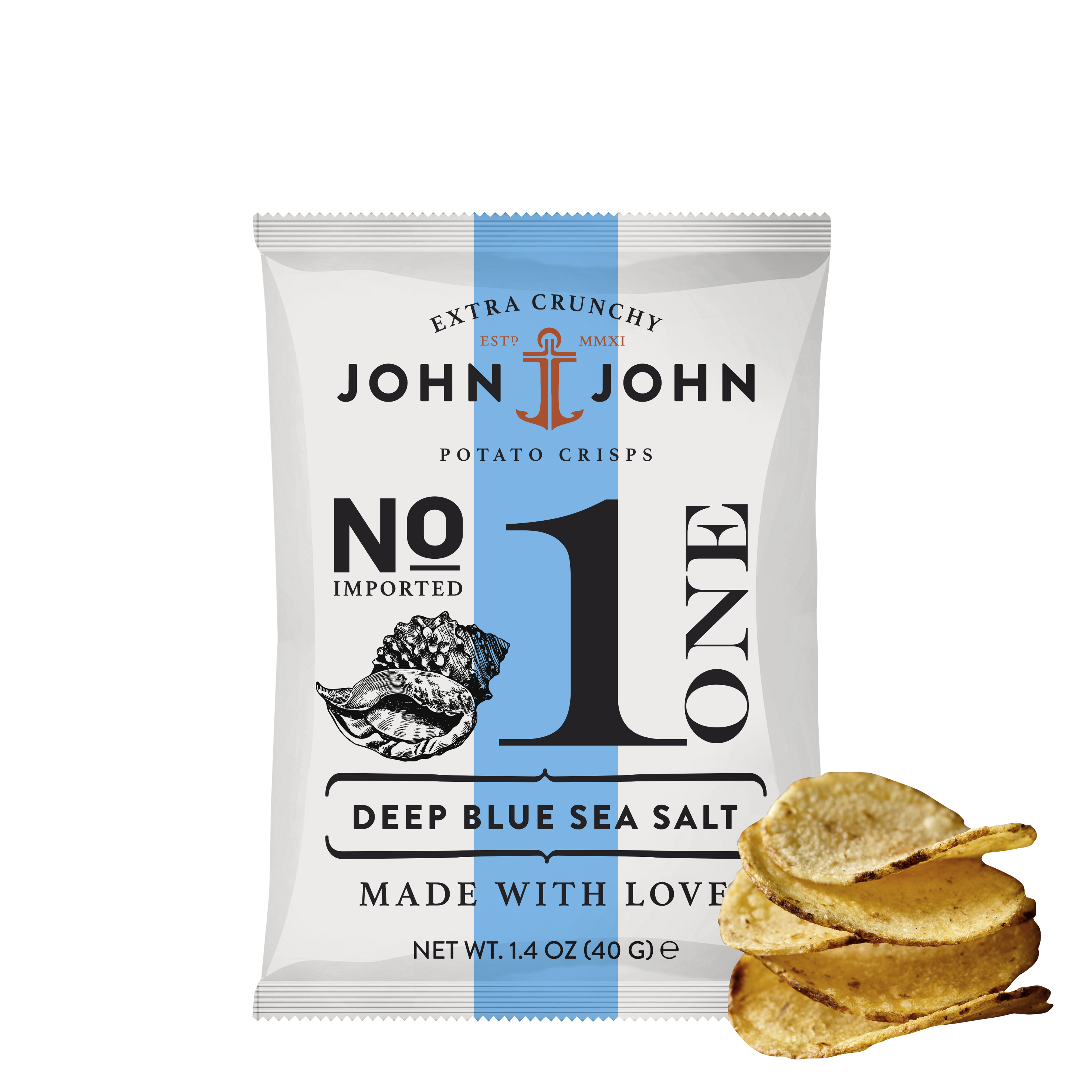 No. 1 Crisps Sea Salt