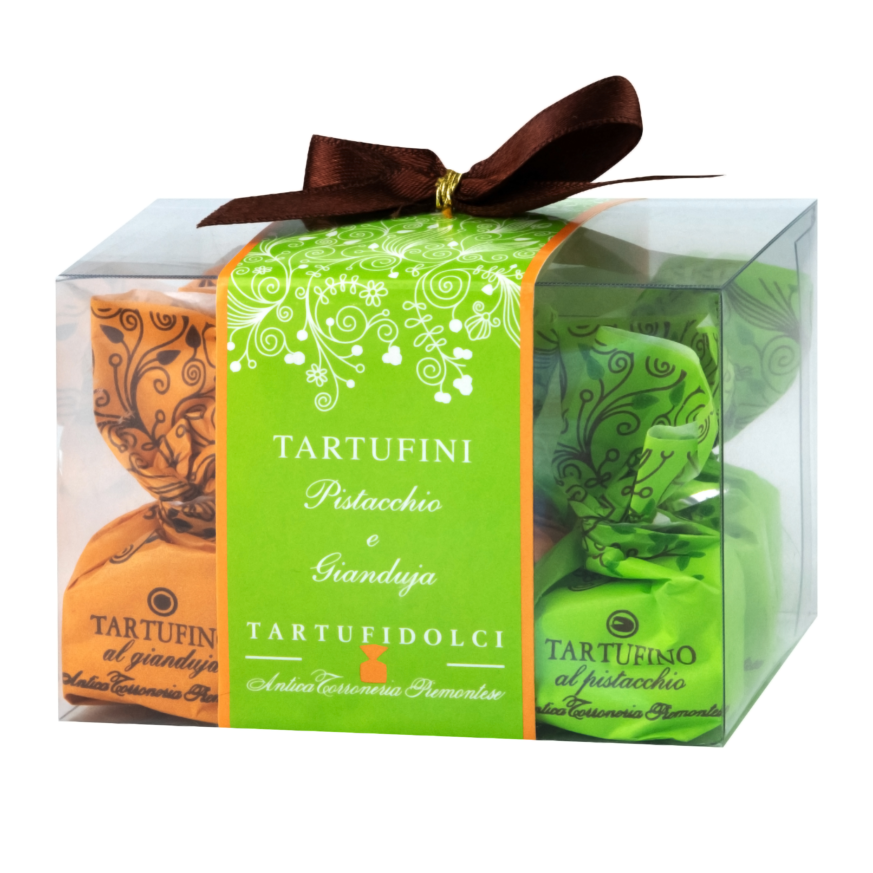 Tartufini Gianduja & Pistacchio Mix Box