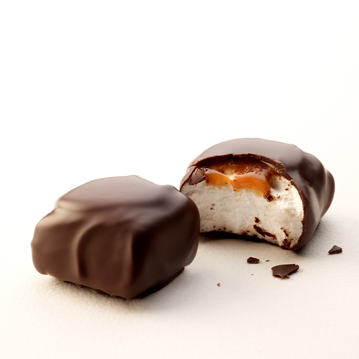 Dark Choc. & Sea Salt Caramel Marshmallows