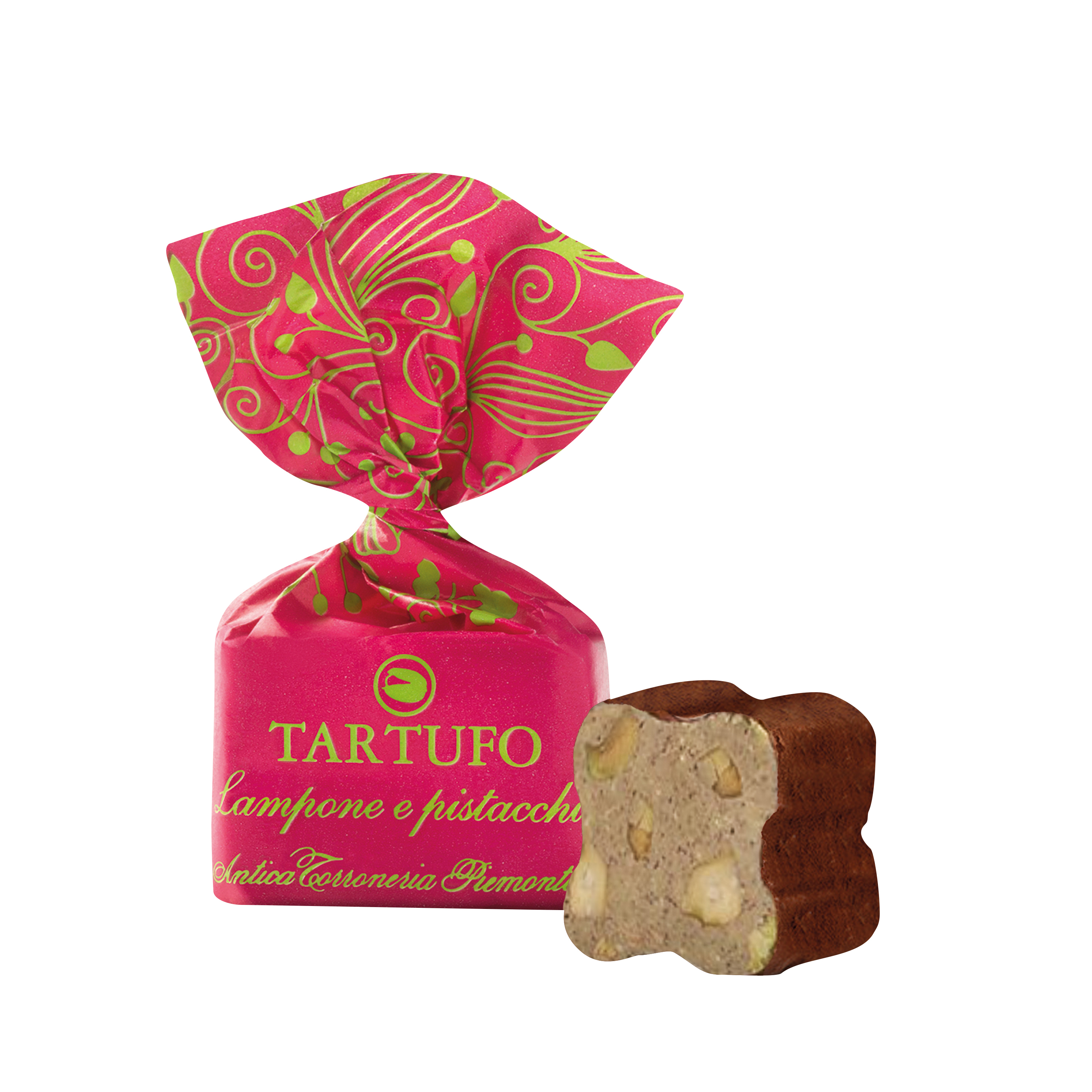 Tartufi Raspberry & Pistacchio