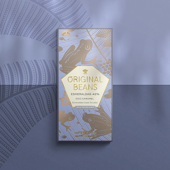 Organic Chocolate Milk Bar Esmeraldas 42 %