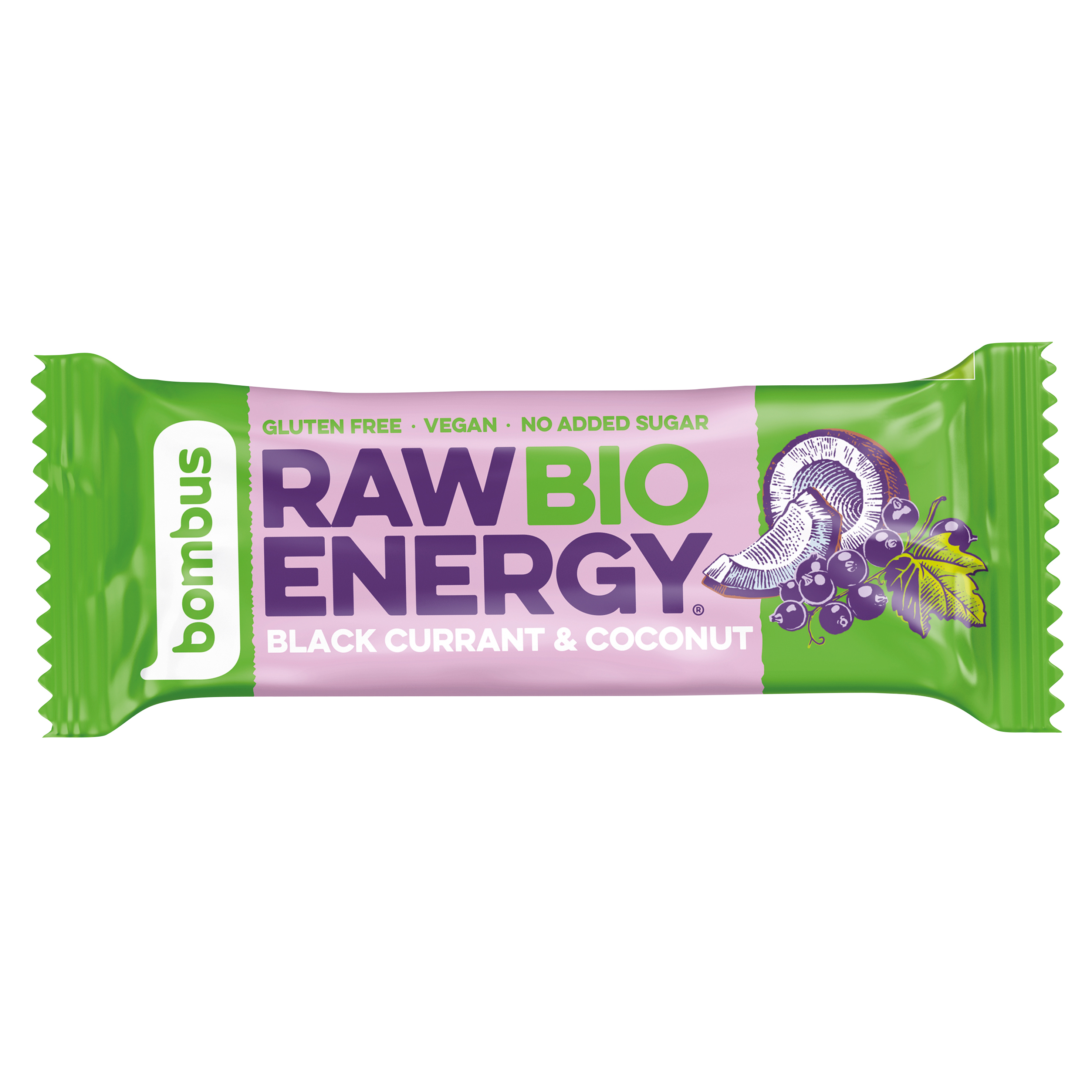 Raw Bio Energy Bar Black Current & Coconut