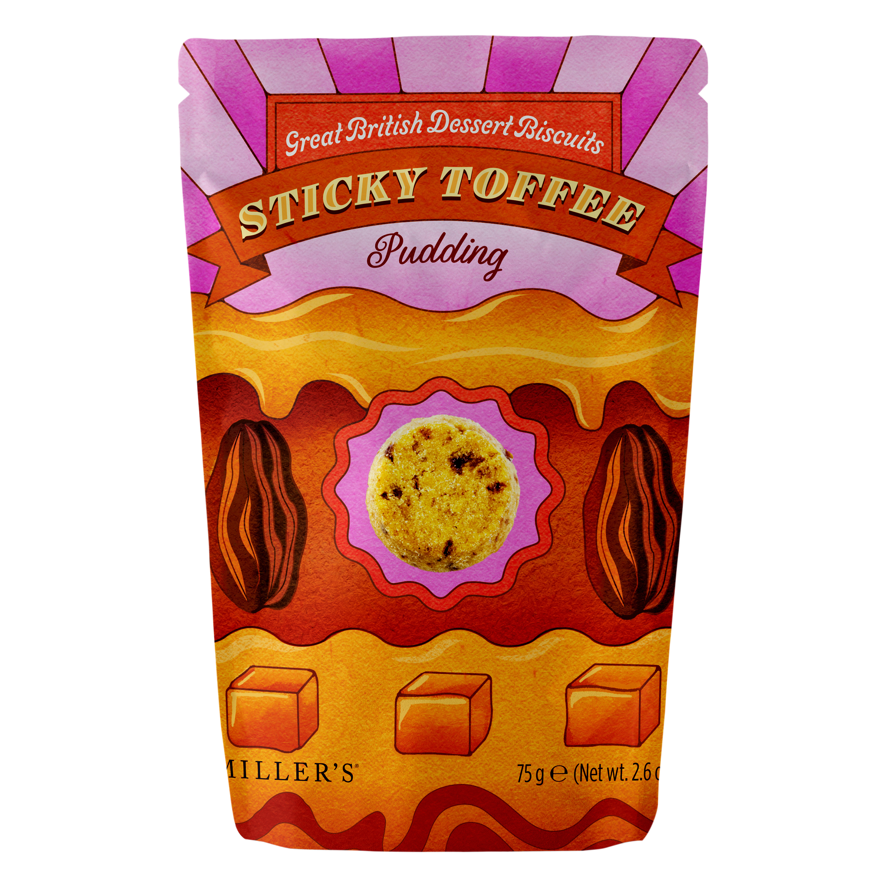 Sticky Toffee Pudding Biscuits
