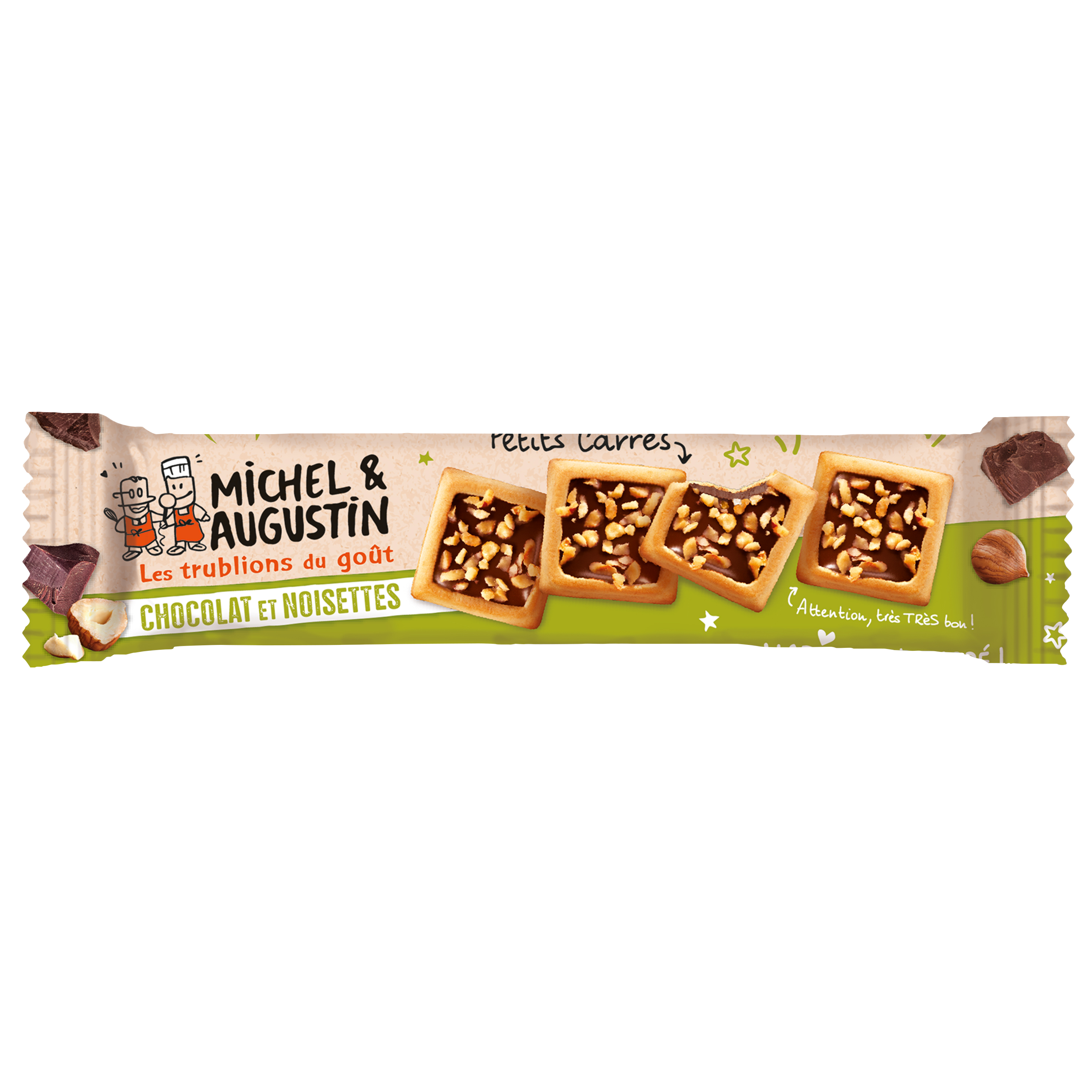 Petits Carrés Hazelnut