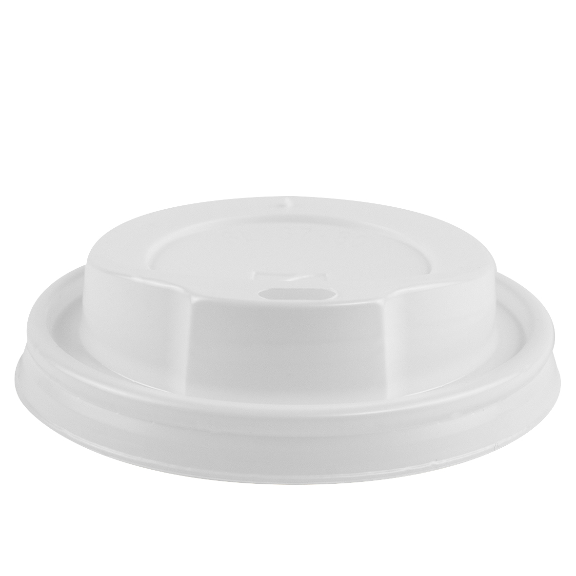 Dome Lid White 90 mm, 12/16/20 oz.