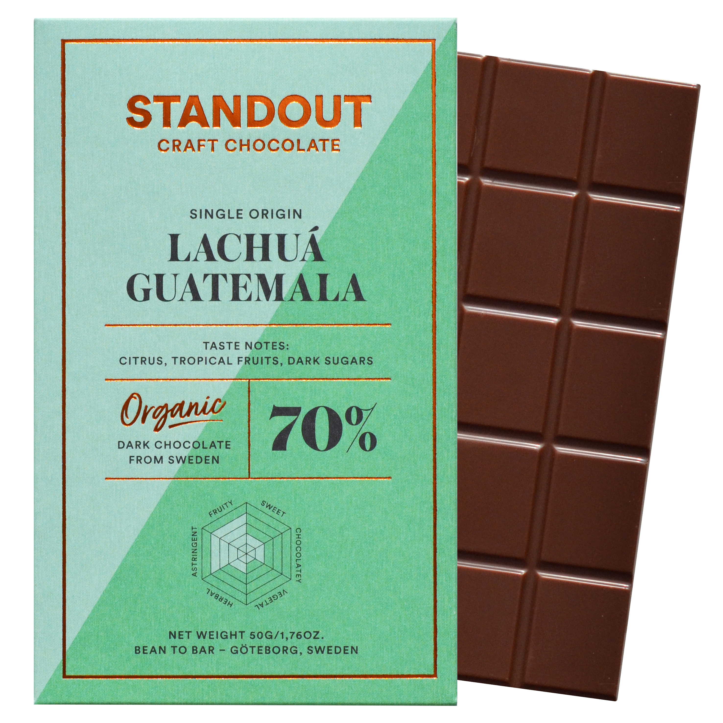 Organic Dark Lachá Guatemala 70%