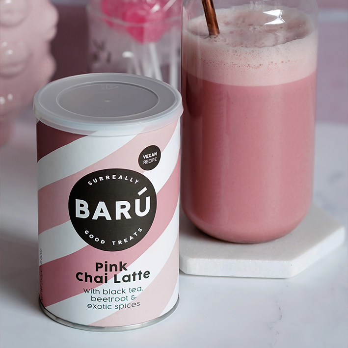 Vegan Pink Chai Latte Powder