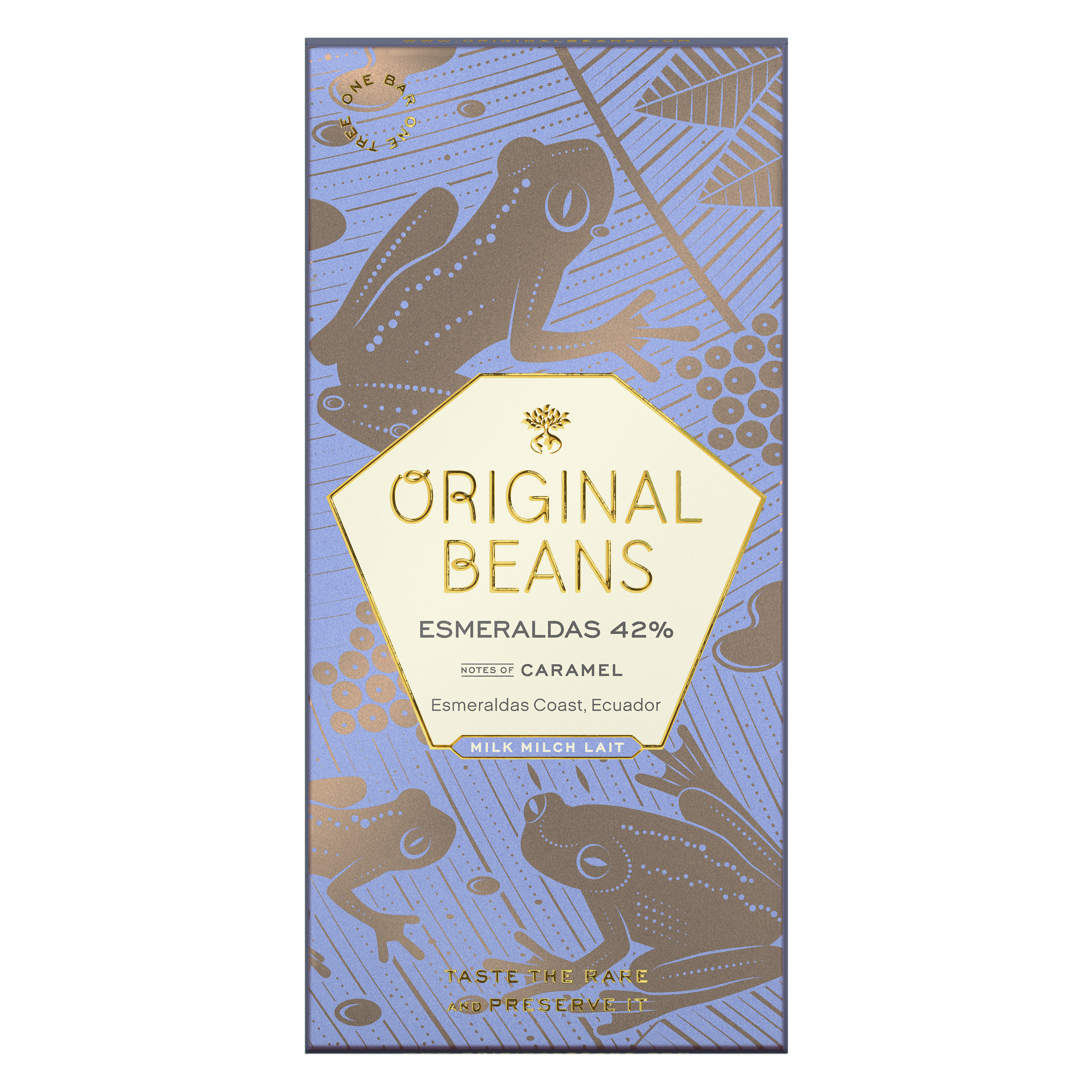 Organic Chocolate Milk Bar Esmeraldas 42 %