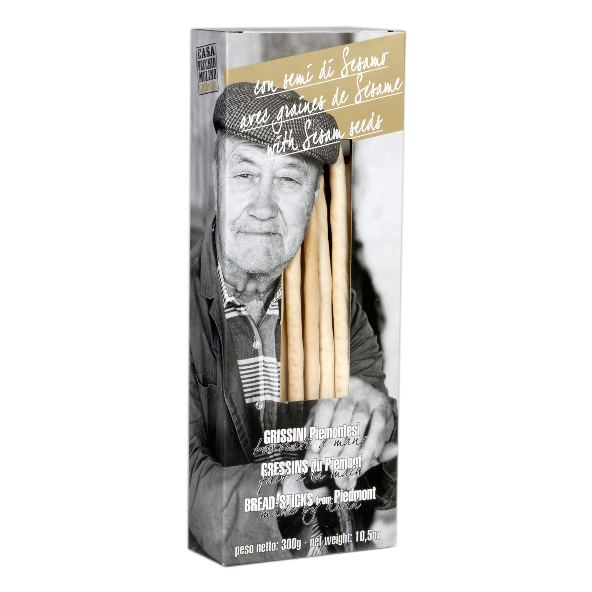 Casa Vecchio Mulino Grissini Sesam 300 g