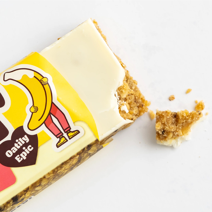 Yoghurt Flapjack Banana