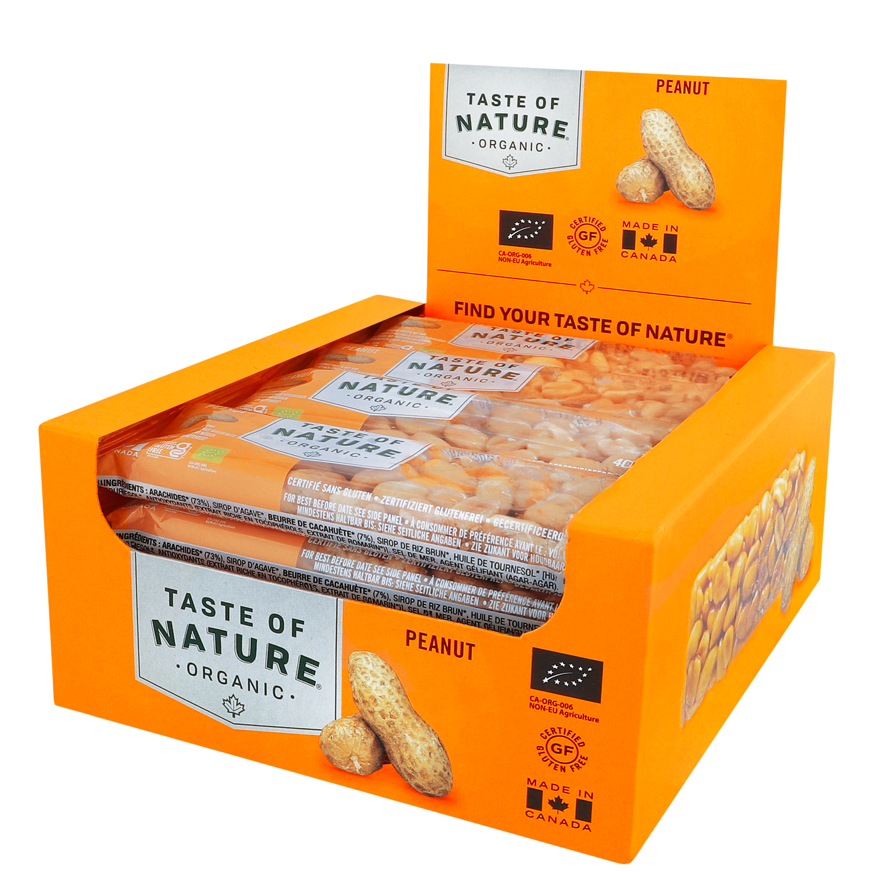 Organic Bar Peanut