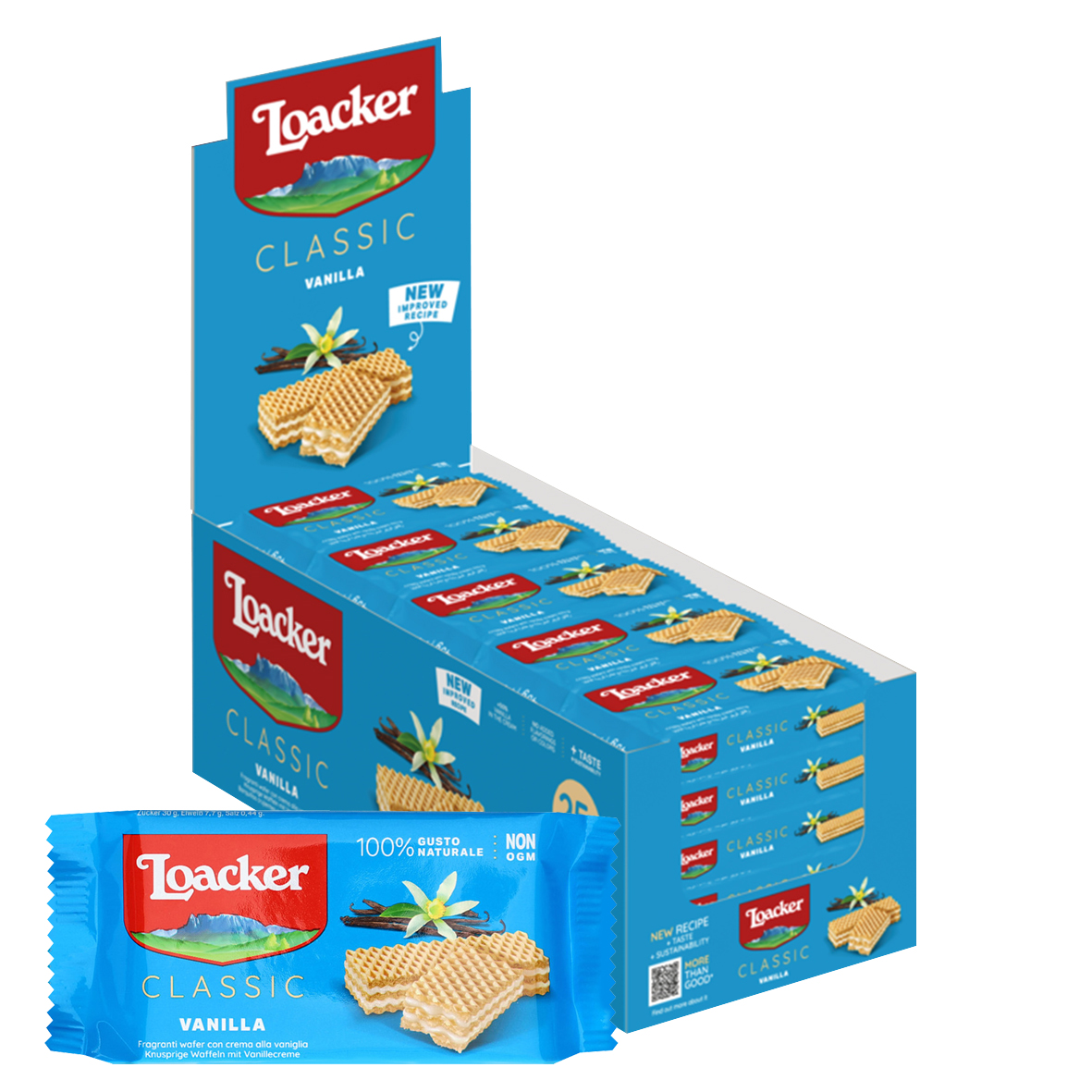 Classic Waffle with Vanilla Cream