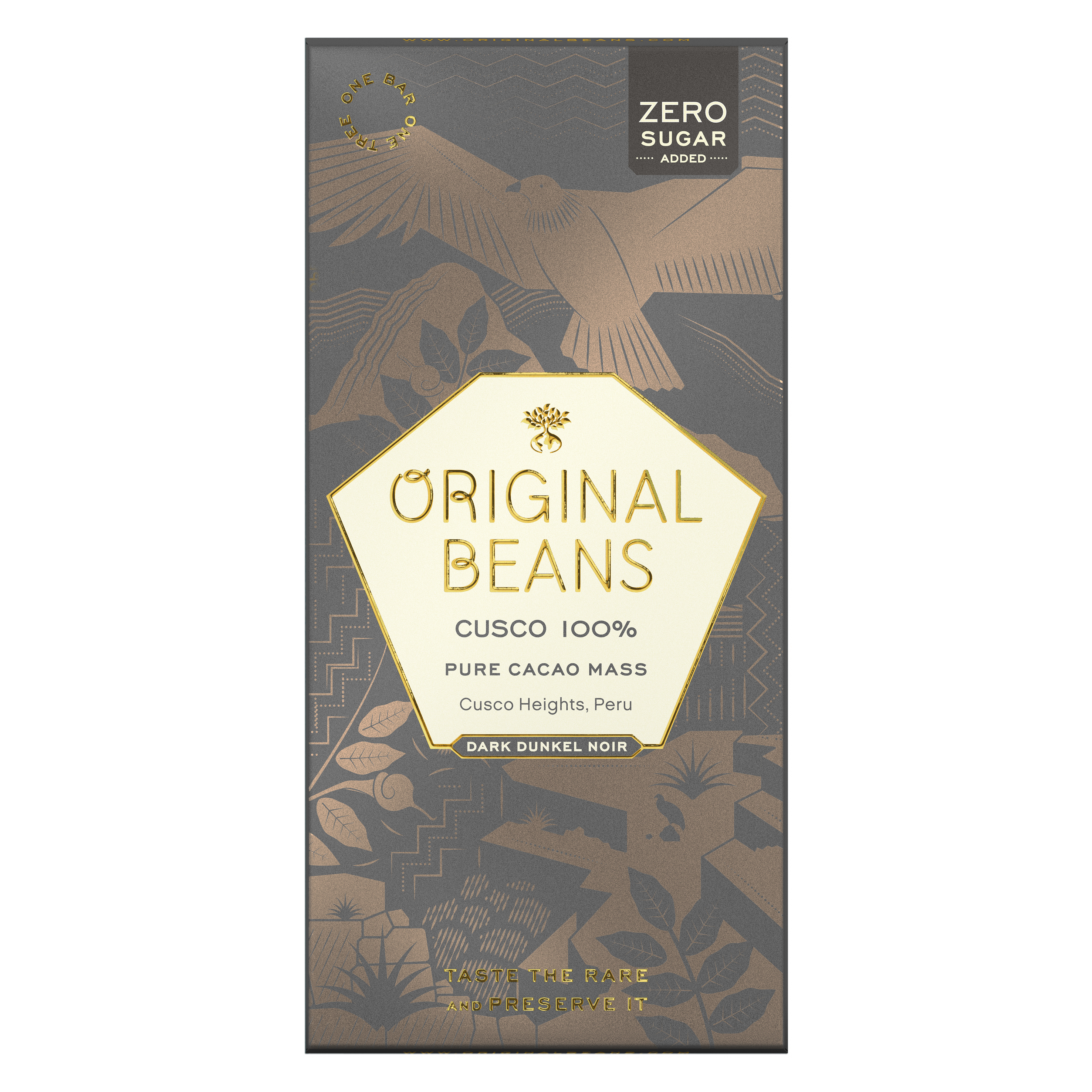 Organic Chocolate Bar Cusco 100 %