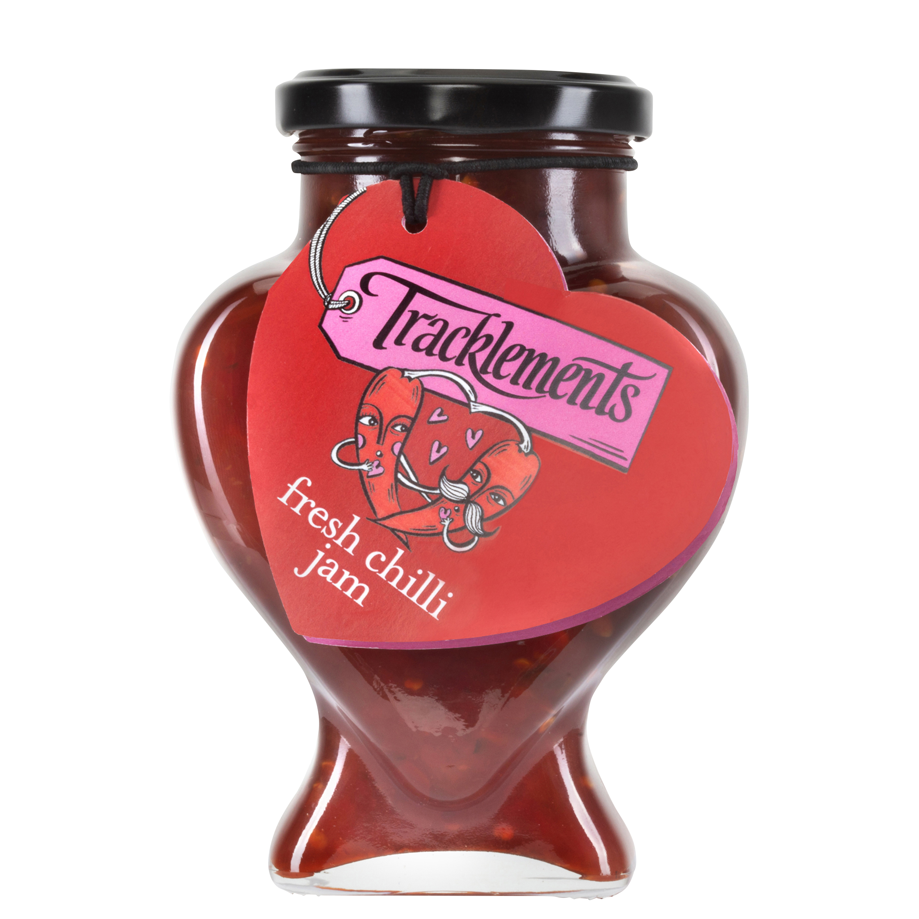 Jam Chilli Heart-Shaped Gifting Jar
