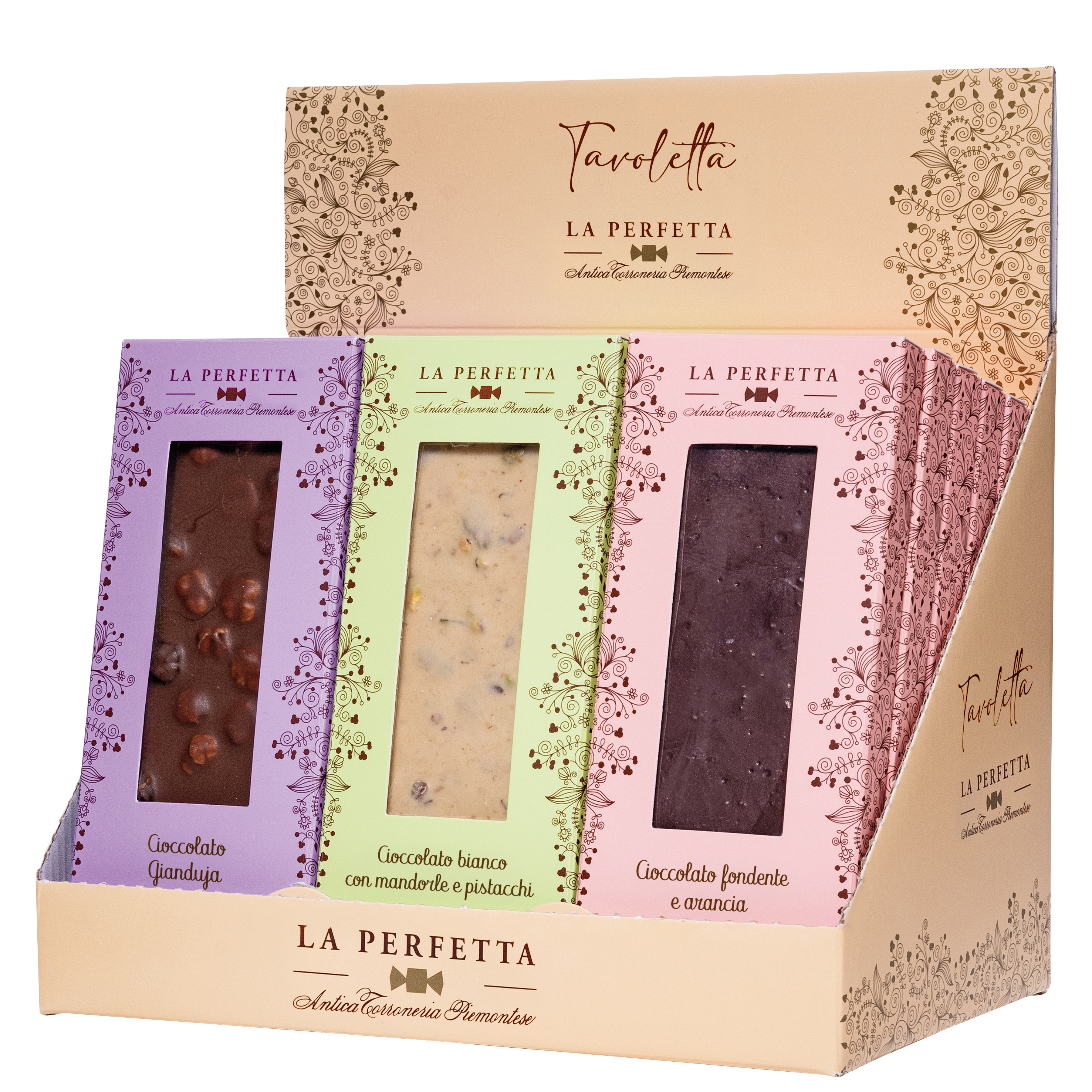 La Perfetta Chocolate Bar Display