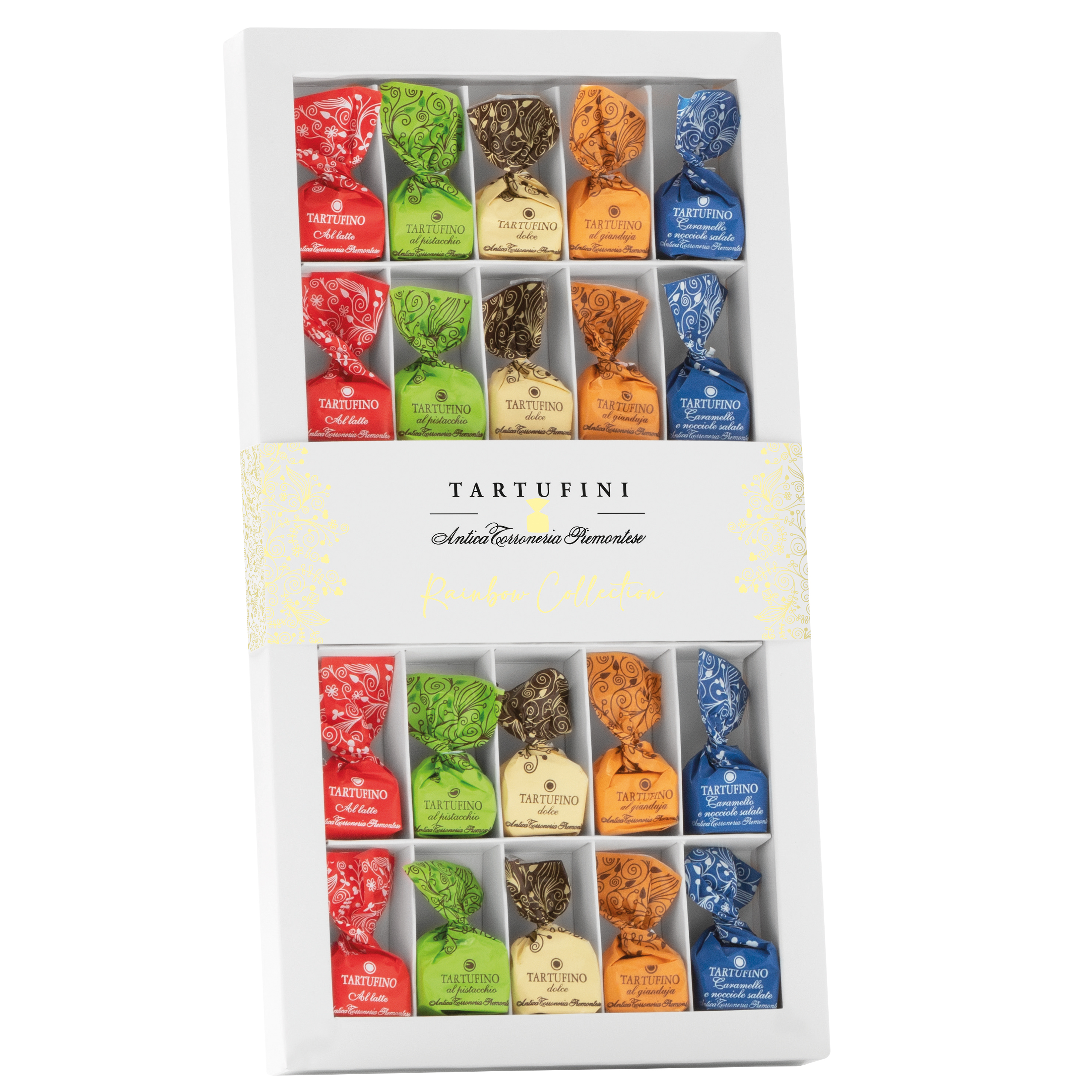 Gift Box Rainbow Tartufini Misti