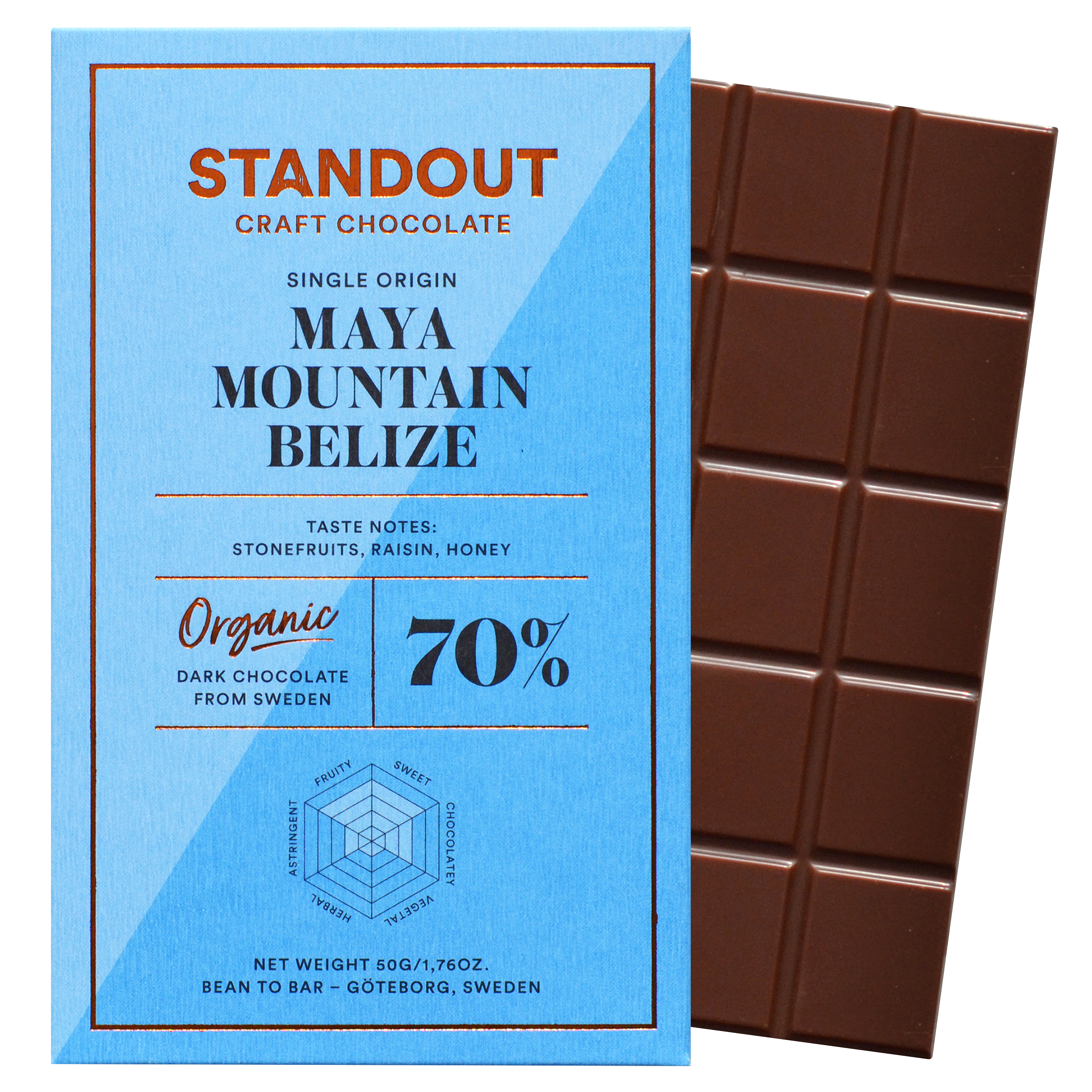 Organic Dark Maya Mountain Belize 70%