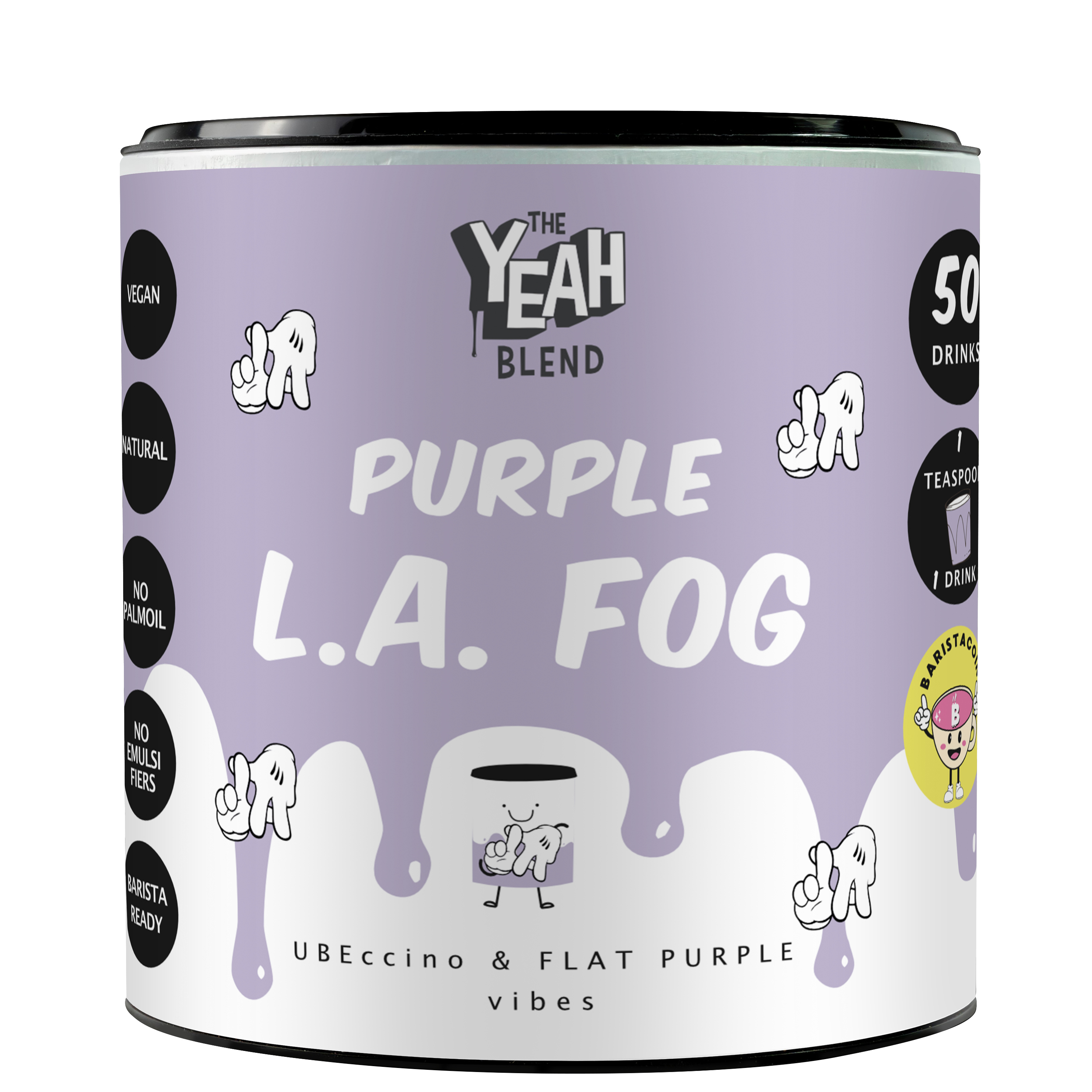 Yeah Purple L.A. Fog Latte