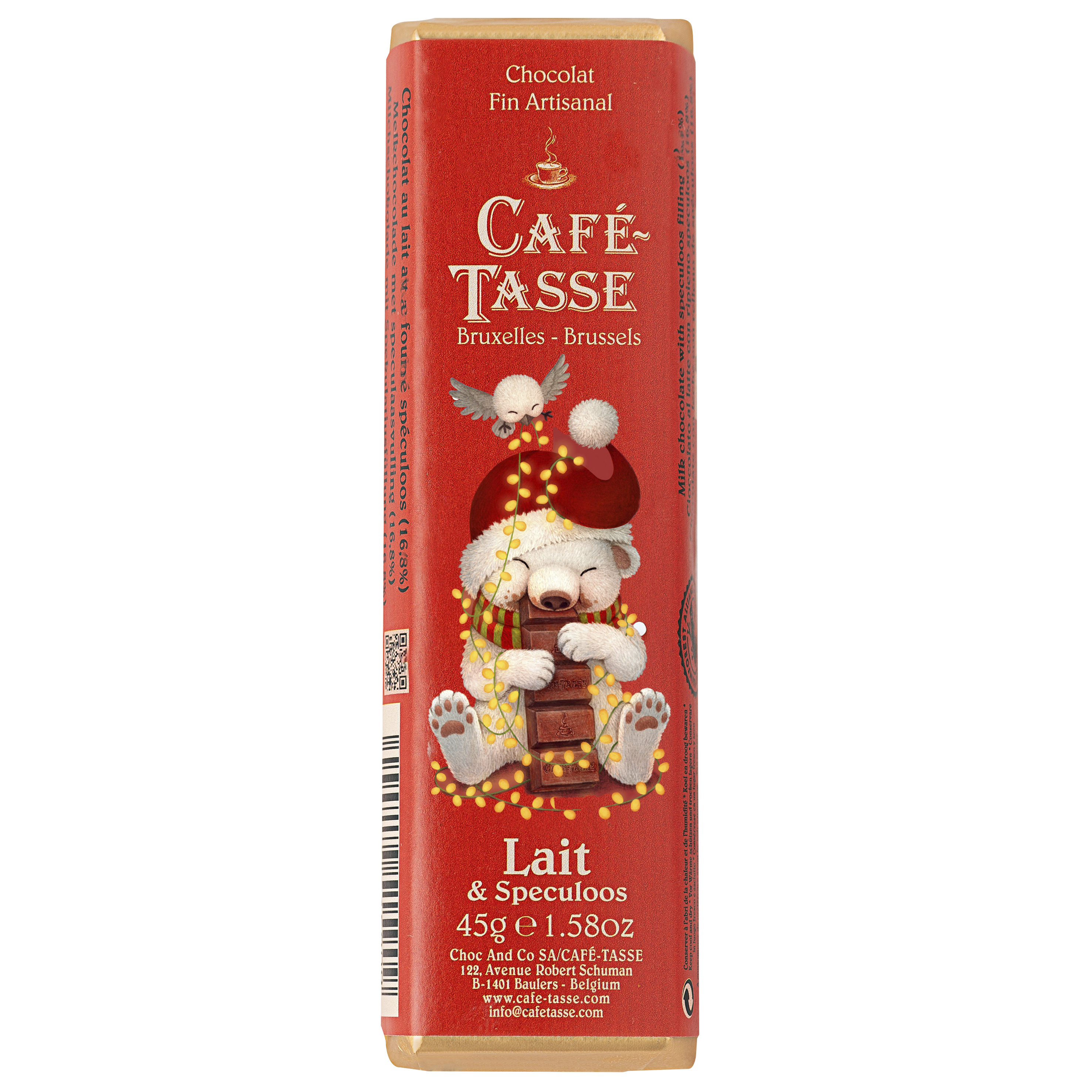 XMAS Bars Milk Speculoos